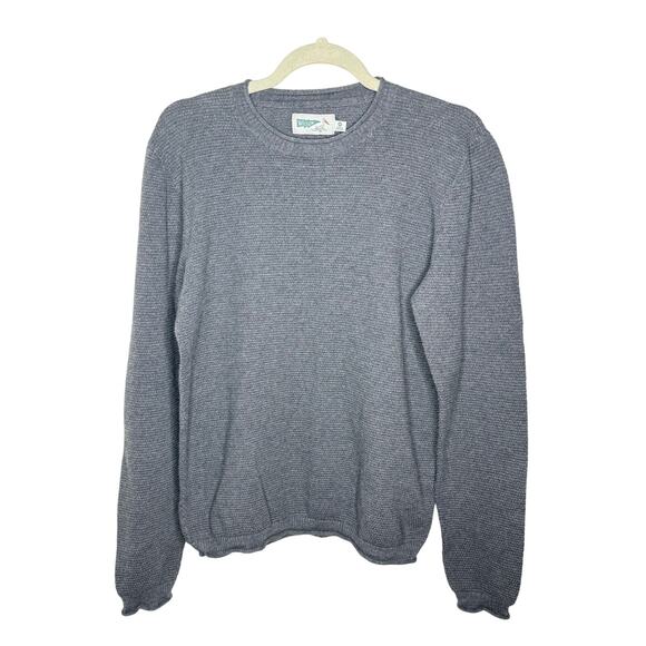 Wellen Other - Wellen Sweater Men's Medium Gray Waffle Organic Cotton Cashmere Huckberry